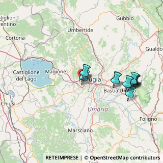 Mappa Via del Discobolo, 06127 Perugia PG, Italia (15.59923)