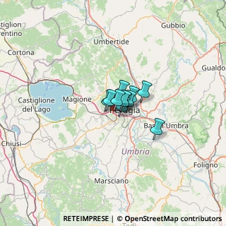 Mappa Via del Discobolo, 06127 Perugia PG, Italia (4.52273)