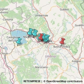 Mappa Via del Discobolo, 06127 Perugia PG, Italia (8.19273)