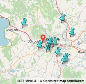 Mappa Via del Discobolo, 06127 Perugia PG, Italia (6.99727)