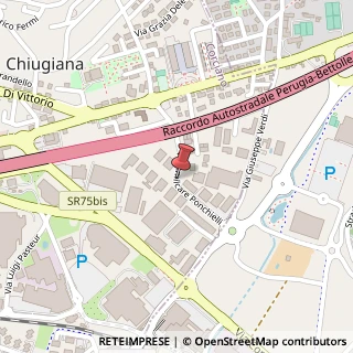 Mappa Via Amilcare Ponchielli, 21, 06073 Corciano, Perugia (Umbria)