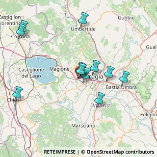 Mappa Via Pierluigi Nervi, 06070 Corciano PG, Italia (14.8275)