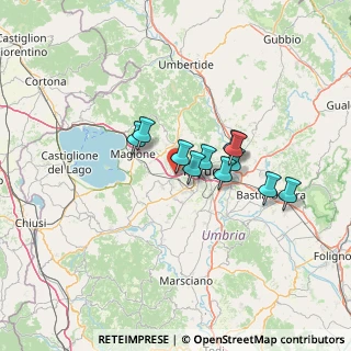 Mappa Via Pierluigi Nervi, 06070 Corciano PG, Italia (10.17818)