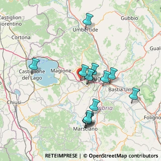 Mappa Via Pierluigi Nervi, 06070 Corciano PG, Italia (14.655)