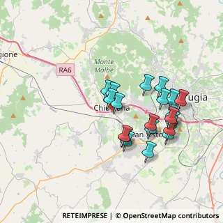 Mappa Via Pierluigi Nervi, 06070 Corciano PG, Italia (3.4445)