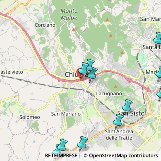 Mappa Via Pierluigi Nervi, 06070 Corciano PG, Italia (3.23)