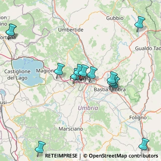 Mappa Via Pico della Mirandola, 06121 Perugia PG, Italia (19.21154)