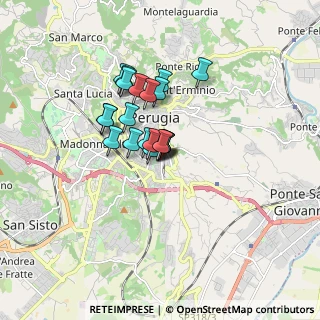 Mappa Via Pico della Mirandola, 06121 Perugia PG, Italia (1.164)