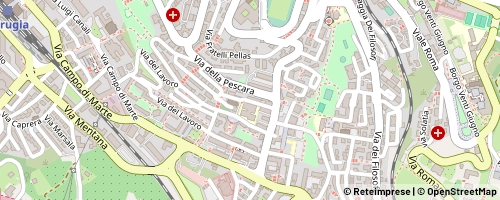 Mappa Perugia