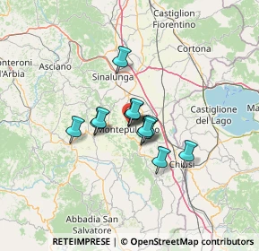 Mappa Via Calamandrei, 53045 Montepulciano SI, Italia (8.07917)