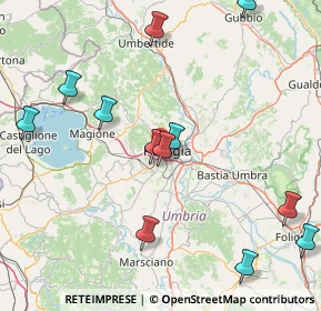 Mappa Via Martiri dei Lager, 06128 Perugia PG, Italia (19.76833)