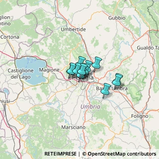 Mappa Via Martiri dei Lager, 06128 Perugia PG, Italia (5.73846)