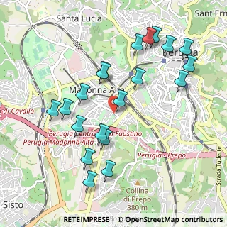 Mappa Via Martiri dei Lager, 06128 Perugia PG, Italia (1.089)