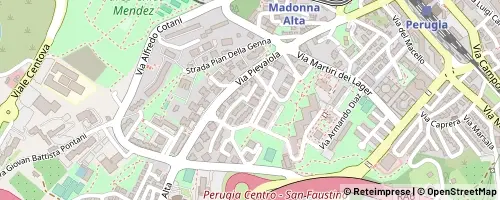 Mappa Perugia