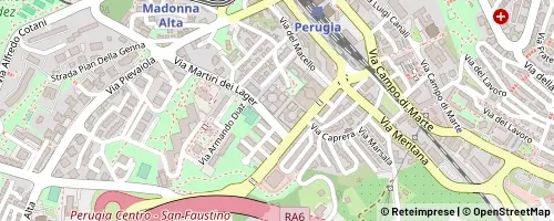 Mappa Perugia