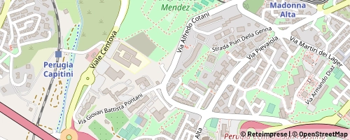 Mappa Perugia