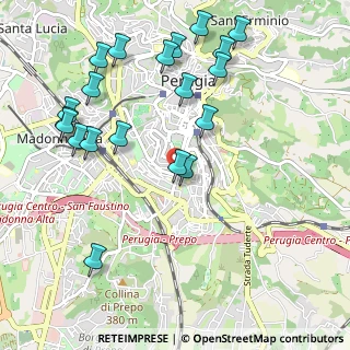 Mappa Via Fonti Coperte, 06121 Perugia PG, Italia (1.2315)