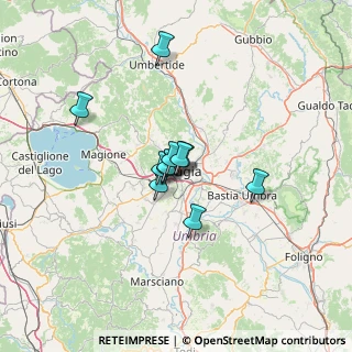 Mappa Via Fonti Coperte, 06121 Perugia PG, Italia (8.62727)