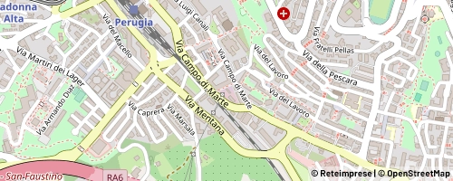 Mappa Perugia