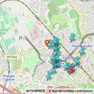 Mappa Via Romeo Gallenga, 06125 Perugia PG, Italia (0.55)
