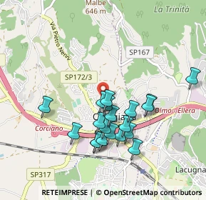 Mappa Via dell'Ottobre, 06073 Corciano PG, Italia (0.871)