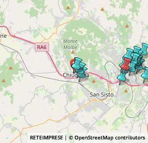 Mappa Via dell'Ottobre, 06073 Corciano PG, Italia (4.96647)