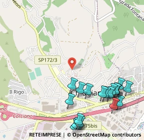 Mappa Via dell'Ottobre, 06073 Corciano PG, Italia (0.7005)