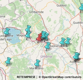 Mappa Via f. di lorenzo, 06121 Perugia PG, Italia (19.22941)