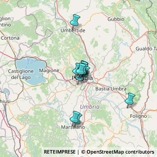 Mappa Via Francesco Briganti, 06127 Perugia PG, Italia (8.66167)