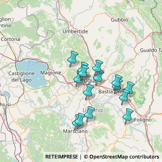 Mappa Via Francesco Briganti, 06127 Perugia PG, Italia (13.19533)