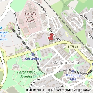 Mappa Via Cortonese, 131, 06127 Perugia, Perugia (Umbria)