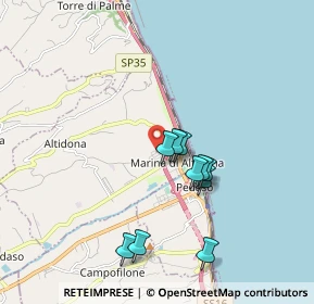 Mappa Via Gaspare Spontini, 63824 Marina di Altidona FM, Italia (1.92091)