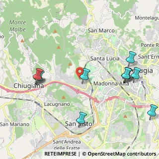 Mappa Via Pietro Brazzà, 06127 Perugia PG, Italia (2.58)