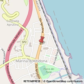 Mappa Via Aprutina, 72, 63017 Altidona, Fermo (Marche)