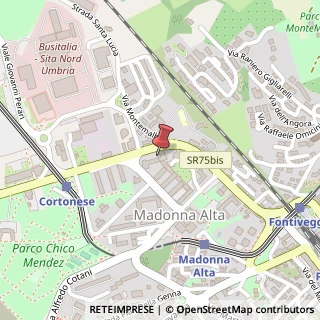 Mappa Via Francesco Briganti, 127, 06127 Perugia, Perugia (Umbria)
