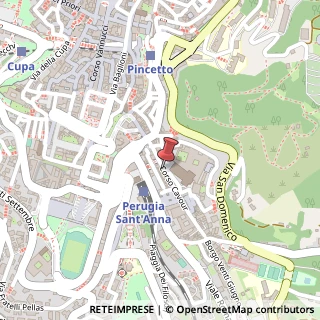 Mappa Corso Cavour, 69, 06121 Perugia, Perugia (Umbria)
