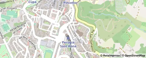Mappa Perugia