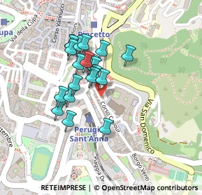 Mappa Via del Persico, 06121 Perugia PG, Italia (0.18)