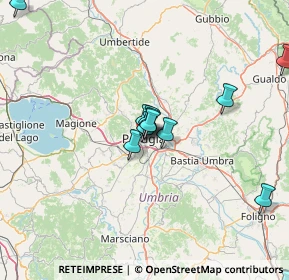 Mappa Via del Persico, 06121 Perugia PG, Italia (17.66308)