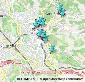 Mappa Via del Persico, 06121 Perugia PG, Italia (0.68364)