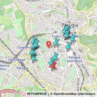 Mappa Via Quieta, 06124 Perugia PG, Italia (0.419)