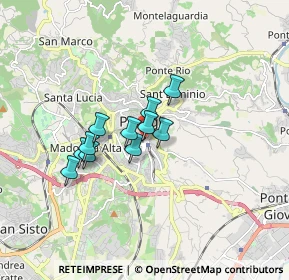 Mappa Via Guglielmo Marconi, 06121 Perugia PG, Italia (1.19545)