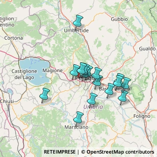 Mappa Via Luigi Salvatorelli, 06127 Perugia PG, Italia (12.59188)
