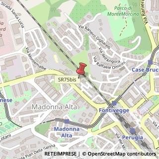 Mappa Via Berenice, 2, 06127 Perugia, Perugia (Umbria)