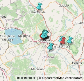 Mappa Via Berenice, 06127 Perugia PG, Italia (7.70667)