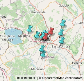 Mappa Via Berenice, 06127 Perugia PG, Italia (6.844)