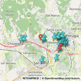 Mappa Via dell'Astrolabio, 06127 Perugia PG, Italia (2.065)