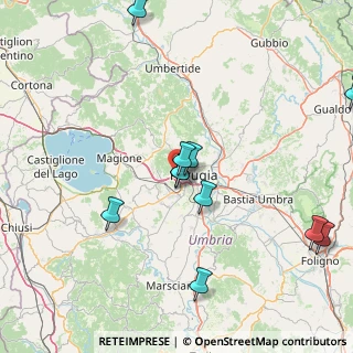 Mappa Via dell'Astrolabio, 06127 Perugia PG, Italia (17.55727)