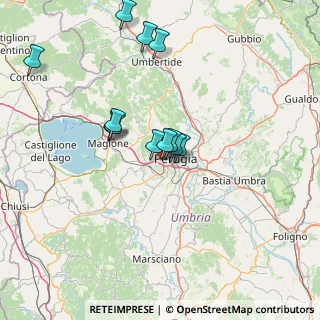 Mappa Via dell'Astrolabio, 06127 Perugia PG, Italia (13.04667)