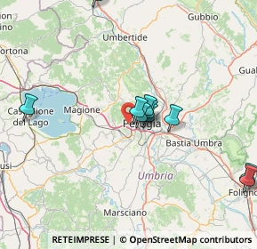 Mappa Via dell'Astrolabio, 06127 Perugia PG, Italia (16.97273)